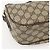 Borsa a Spalla Gucci GG Supreme Web Sherry Line PVC Beige Oro Auth 160559 D'oro - vista 14