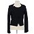 Zadig & Voltaire Giacca di seta nera Nero