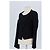 Zadig & Voltaire Giacca di seta nera Nero - vista 4