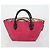 BALLY Borsa a Mano Burberry Celine Pelle Tela 4 Set Beige Rosa Auth 156747 - vista 14