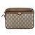 GUCCI GG Plus Supreme Clutch Bag PVC Beige Oro Auth bs31804 D'oro - vista 13