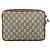 GUCCI GG Plus Supreme Clutch Bag PVC Beige Oro Auth bs31804 D'oro - vista 2