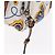 LOEWE Marsupio in Tela Bianco Argento Auth bs31816 - vista 19