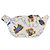 LOEWE Marsupio in Tela Bianco Argento Auth bs31816 - vista 2