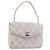 CHANEL Borsa Matelassé in Suede Viola Argento CC Auth 158159 Porpora