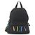 Mochila de nylon negra Valentino Auth ka1198 Negro - vista 13