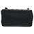 CHANEL Mini Matelassé 18 Bolsa de Hombro con Cadena Satén Negro Oro CC Auth 159010V Dorado - vista 2