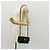 CHANEL Mini Matelassé 18 Bolsa de Hombro con Cadena Satén Negro Oro CC Auth 159010V Dorado - vista 26