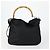 Gucci Borsa a Mano Pouch Nylon Smalto 3 Set Nero Marrone Auth ar13915 - vista 2