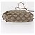 Gucci Borsa GG Supreme Web Sherry Line in PVC beige e oro 89 02 066 Auth 157753 D'oro - vista 6