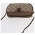Gucci Borsa GG Supreme Web Sherry Line in PVC beige e oro 89 02 066 Auth 157753 D'oro - vista 7