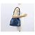 Noe LOUIS VUITTON Borsa a Spalla Petit Noé Epi Blu M44105 LV Auth 158656 - vista 22