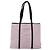 Borsa Tote Prada in nylon rosa argento Auth 158422 - vista 13
