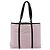 Borsa Tote Prada in nylon rosa argento Auth 158422 - vista 2
