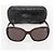 Occhiali da sole CHANEL Camelia in plastica marrone CC Auth ka1148 - vista 11
