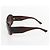 Occhiali da sole CHANEL Camelia in plastica marrone CC Auth ka1148 - vista 5