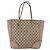Borsa Tote GG Canvas Gucci Beige Oro 323671 Auth ka1137 D'oro - vista 13