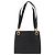 Borsa Tote Gancini in pelle nera e oro Salvatore Ferragamo Auth 157259 Nero D'oro - vista 13