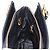 Borsa Tote Gancini in pelle nera e oro Salvatore Ferragamo Auth 157259 Nero D'oro - vista 19