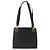 Borsa Tote Gancini in pelle nera e oro Salvatore Ferragamo Auth 157259 Nero D'oro - vista 2