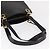 Borsa Tote Gancini in pelle nera e oro Salvatore Ferragamo Auth 157259 Nero D'oro - vista 7
