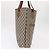 Borsa tote in PVC beige e oro della linea Sherry GG Plus Supreme di GUCCI Auth BA9029 D'oro - vista 5