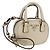 Saffiano Prada Pochette Safiano Avorio Argento Auth 157955V Crudo