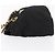 Bolsa de Ombro com Corrente PRADA em Nylon Preto e Dourado Auth bs32069 - vista 4
