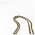 Bolsa de Ombro com Corrente PRADA em Nylon Preto e Dourado Auth bs32069 - vista 8