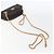 Gucci Borsa a Spalla in Pelle Nera e Oro Auth 158401 Nero D'oro - vista 7
