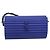 Saint Laurent Borsa a spalla Cassandra in plastica blu Auth 159447SAV - vista 13