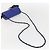 Saint Laurent Borsa a spalla Cassandra in plastica blu Auth 159447SAV - vista 7