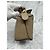 Loewe Mini Bolsa Puzzle em Couro de Bezerro Texturizado - Cor Areia - vista 5