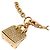 Bracciale Amulet Birkin con diamante Hermès in oro rosa 18K - vista 3