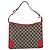 Borsa a spalla vintage Gucci in tela monogramma media Beige