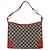 Borsa a spalla vintage Gucci in tela monogramma media Beige - vista 2