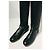 Giuseppe Zanotti Botas altas de cuero negro - vista 2