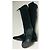 Giuseppe Zanotti Botas altas de cuero negro - vista 3