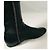 Giuseppe Zanotti Botas altas de cuero negro - vista 6