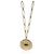 Collana a disco rotondo Elsa Peretti in oro giallo Tiffany & Co.