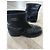 Raf Simons Leather boots with thick heels Black - view 7