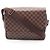 Borsa a Spalla Shelton MM di Louis Vuitton Marrone Damier ebene