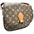 Borsa a Spalla Saint-Cloud GM di Louis Vuitton Marrone - vista 2
