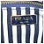 Kosmetiktasche aus Canapa mit Logo-Druck Prada 1NA021 Blau - Ansicht 12