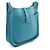 Borsa a Spalla Hermès Evelyn 3 Trois GM Blu - vista 2