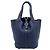 Hermès Picotin Lock 18 in Pelle Clemence Blu Blu navy