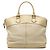 Louis Vuitton Brauner Suhali Lockit MM Beige