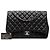 Chanel Maxi Classico Nero Caviar Doppio Faldone - vista 8