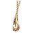 Elsa Peretti Tiffany & Co Collar Péndulo Corazón Abierto Tiffany en Oro Rosa Dorado - vista 5