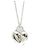 Tiffany & Co Collana in diamante a forma di cuore sentimentale Tiffany Argento